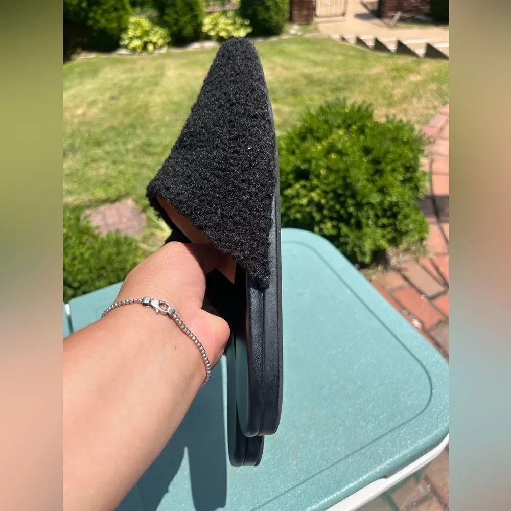 J Crew Sherpa Mules